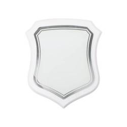 Szklana ramka - tarcza na białym podkładzie MDF do sublimacji