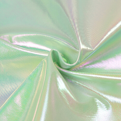 Torba 34 x 36 cm do sublimacji - efekt holo - jasnozielony