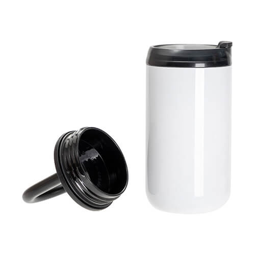Przenośny kubek 400 ml do sublimacji - biały
