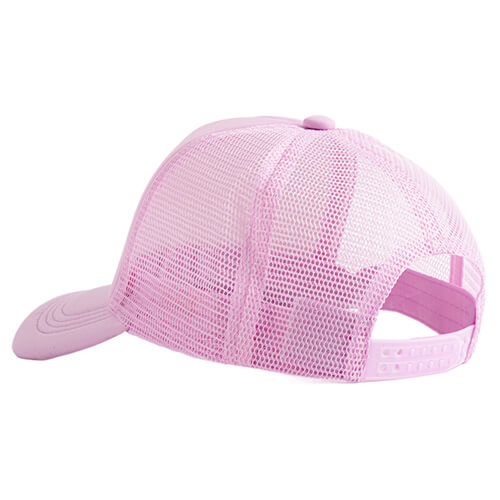 Czapka Trucker Full Color dla dorosłych do sublimacji i termotransferu - różowa