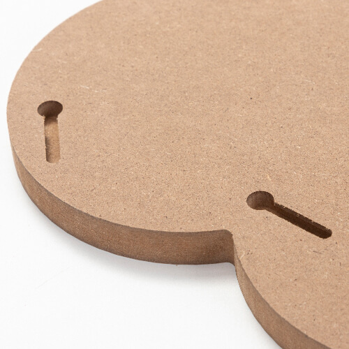 Ramka na zdjęcie - serce z MDF-u do sublimacji - 20,3 x 20,3 cm