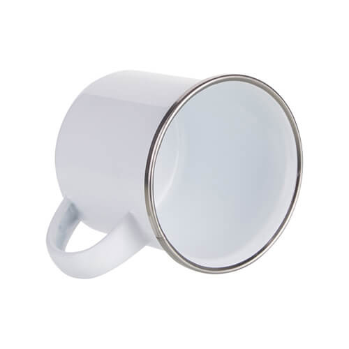 Kubek metalowy 180 ml do sublimacji - biały