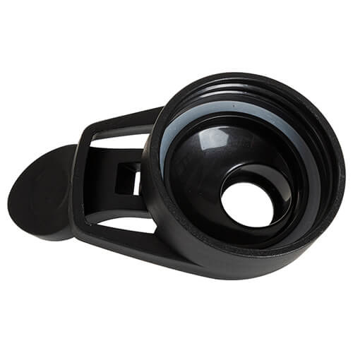 Butelka 600 ml na wodę z klapką do sublimacji - biała