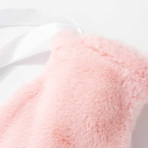 Pokrowiec na termofor podłużny 2000 ml do sublimacji - różowy