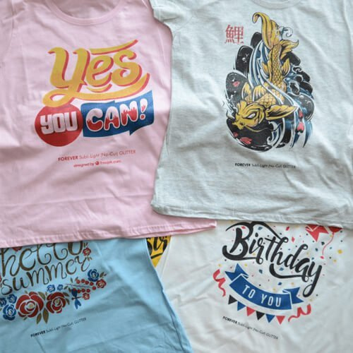 Forever Subli-Light (No-Cut) Glitter A3 papier transferowy - 1 arkusz