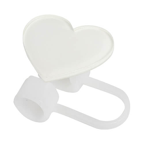 Akryl do nakładki na słomkę do sublimacji - serce