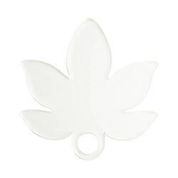 Akrylowa plakietka imienna do kubka 1200 ml do sublimacji - liść