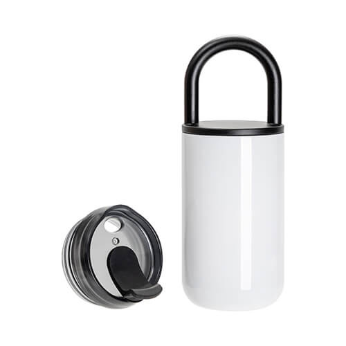 Przenośny kubek 400 ml do sublimacji - biały