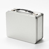 Metalowe pudełko na lunch do sublimacji - srebrne