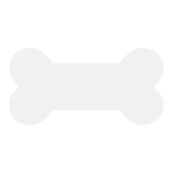 Ramka na zdjęcie z MDF-u w kształcie kości, 25,4 x 12,7 cm