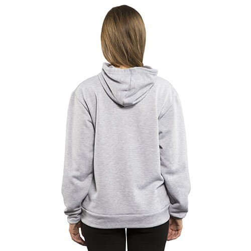 Szara bluza z kapturem Vapor do sublimacji