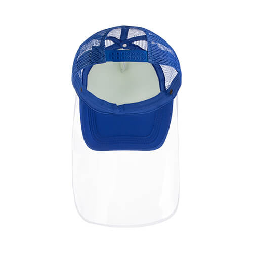 Czapka do przyłbicy do sublimacji - niebieska