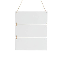 Trzy wiszące ramki z MDF-u do sublimacji