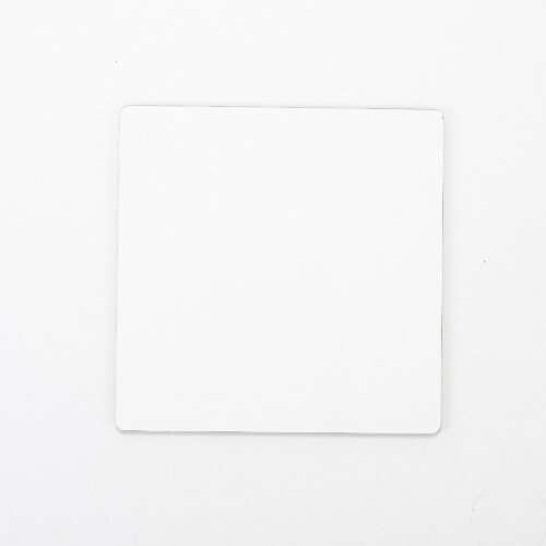 Płyta pilśniowa do sublimacji 20 x 20 x 0,3 cm - 2 szt. - jasnobrązowy tył