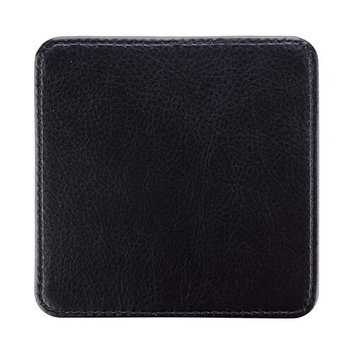 Skórzana podkładka pod kubek do sublimacji - kwadrat