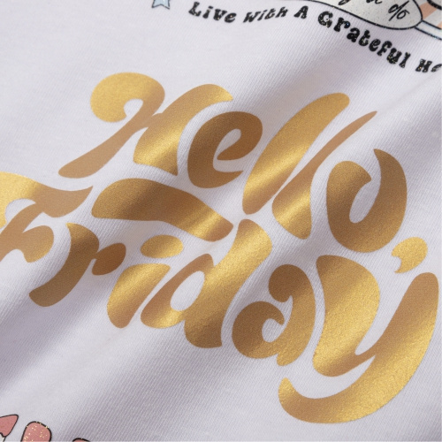 Folia do druku OtterPro DTF A4 - 100 arkuszy - Gold