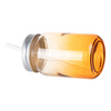 Kubek szklany Mason Jar 450 ml bez uszka do sublimacji - pomarańczowy gradient