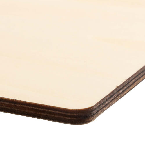 Arkusz ze sklejki do sublimacji 20,3 x 30,5 cm - naturalny