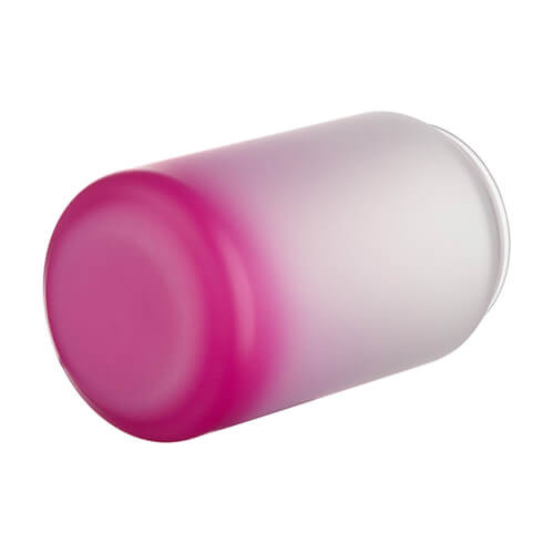 Szklanka 400 ml szroniona do sublimacji - fioletowy gradient