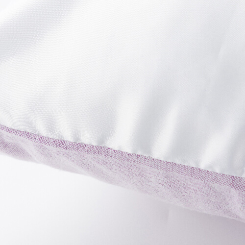 Dwukolorowa poszewka na poduszkę 40 x 40 cm do sublimacji - fioletowa