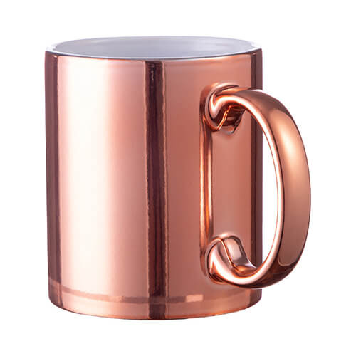 Kubek platerowany 330 ml do sublimacji - miedziany