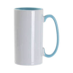 Kubek Funny 380 ml do sublimacji - jasnoniebieski