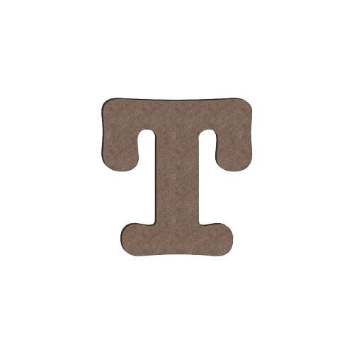 Litera dekoracyjna z MDF-u do sublimacji 10 cm T