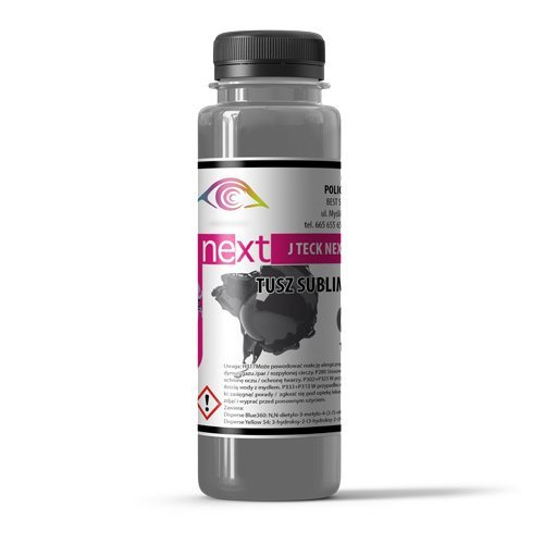 100 ml J-Teck J-Next GREY (SZARY) Sublimacja Temotransfer