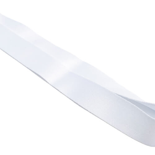 Smycz biała z plastikową klamrą do sublimacji