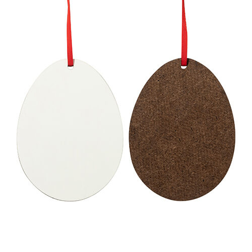 Jednostronna zawieszka z MDF-u do sublimacji - jajko