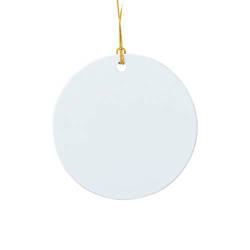 Plastikowa zawieszka do sublimacji - koło