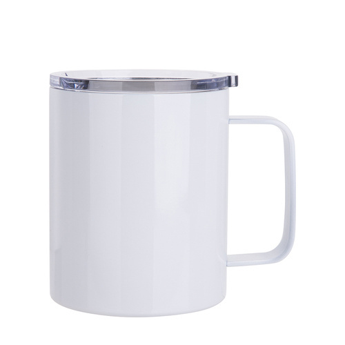 Zestaw 4 kubków metalowych do kawy 300 ml do nadruku