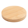Bambusowy okrągły otwieracz do butelek ∅ 8 cm do sublimacji