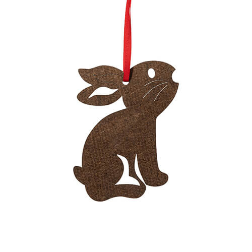 Jednostronna zawieszka z MDF-u do sublimacji - zając