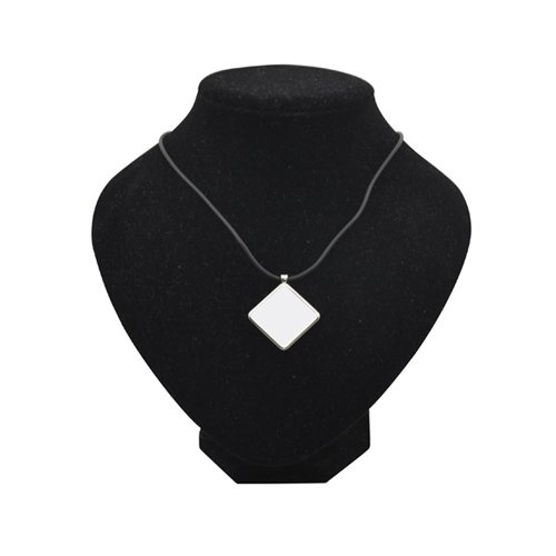 Wisiorek - romb na kauczuku - Sublimacja Termotransfer