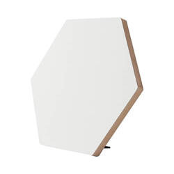 Sześciokątna ramka na zdjęcie z MDF-u do sublimacji - 25,4 x 30,5 cm