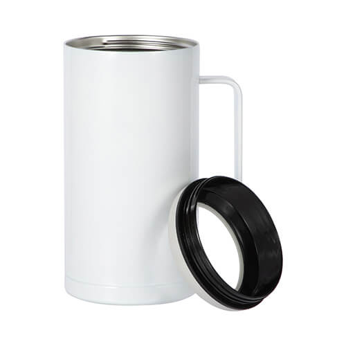 Cooler do piwa do sublimacji - biały