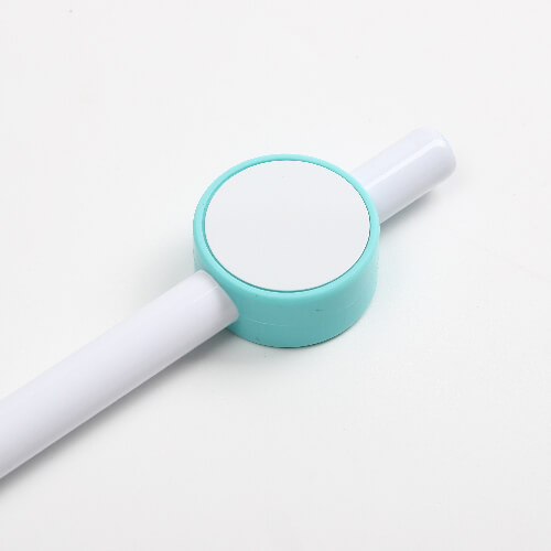 Silikonowa nakładka na słomkę Ø 0,8 / 1 cm do sublimacji - zielone kółko