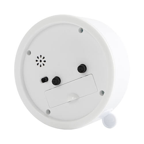 Budzik do sublimacji - biały