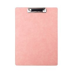 Skórzany clipboard A4 do sublimacji - różowy