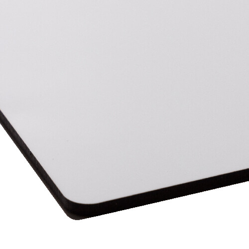 Arkusz dwustronny Premium z płyty pilśniowej do sublimacji 30,5 x 30,5 cm - biały