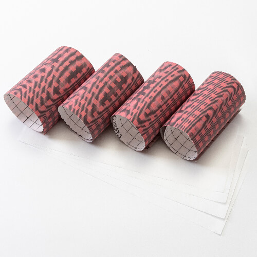 Arkusz transferowy Xmas Plaid 2 30,5 x 11,4 cm - 4 szt.