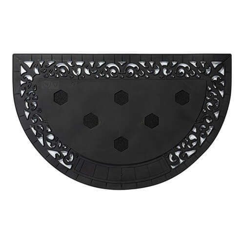 Półokrągła wycieraczka z PCV i filcu do sublimacji