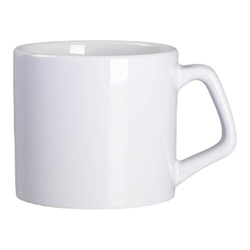 Kubek 280 ml z kwadratowym uszkiem do sublimacji