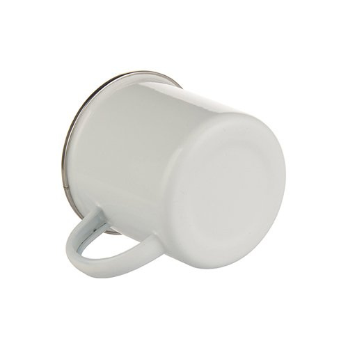 Kubek metalowy 360 ml do sublimacji - biały