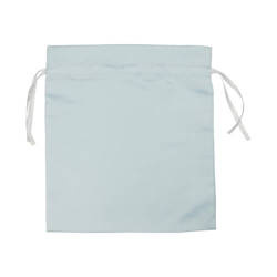 Worek z satyny 35 x 38 cm do sublimacji - błękitny