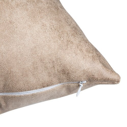 Poszewka skórzana 40 x 40 cm do sublimacji - brązowa