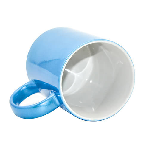 Kubek niebieski ALU Sublimacja Termotransfer