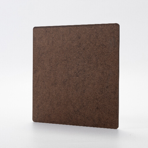 Płyta pilśniowa do sublimacji 20 x 20 x 0,3 cm - 2 szt. - ciemnobrązowy tył