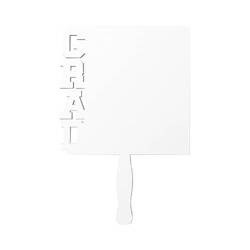 Ramka na zdjęcie z MDF-u do sublimacji - GRAD - 17,7 x 27,2 cm / 5 mm